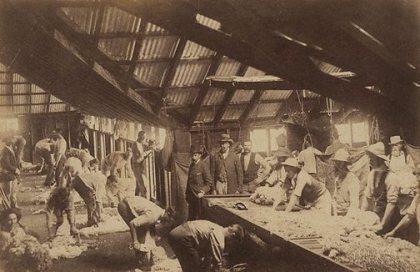 Shearing shed, (1886-1891), Charles Bayliss