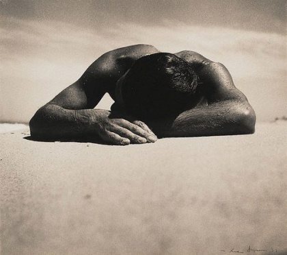 Sunbaker, (1937, printed 1970s), Max Dupain
