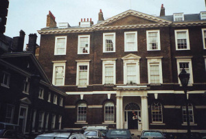 The Albany, where David and Simon have rooms