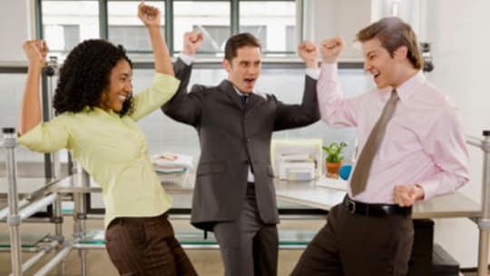 Do - excited coworkers