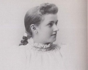 Unidentified mail-order bride, from Matrimonial News, in 1891. Courtesy of Searls Historical Library.