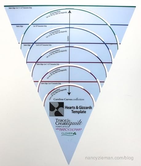 Carefree Curves Quilt Template Sewing With Nancy Zieman