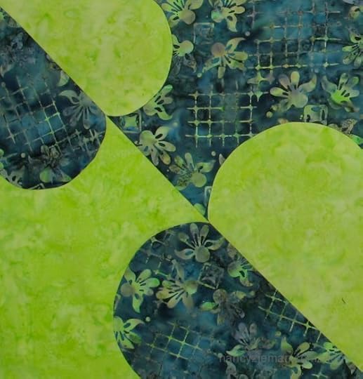 Carefree Curve Quilt Templates Nancy Zieman Hearts and Gizzard Block