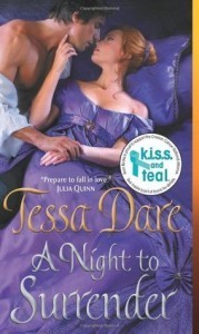 night to suurender tessa dare
