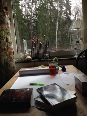 Jobbat litegrann (fast mest legat i soffan och/eller gjort tråkiga ärenden)