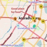 Best things to do in Sri Lanka - Map of Anuradhapura -