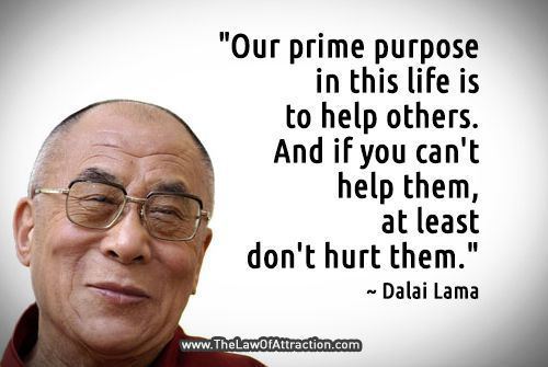 Hurt - Thoughts by the Dalai Lama