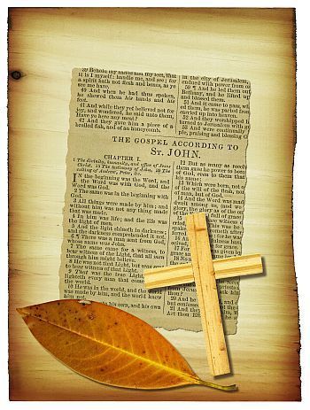Cross and bible