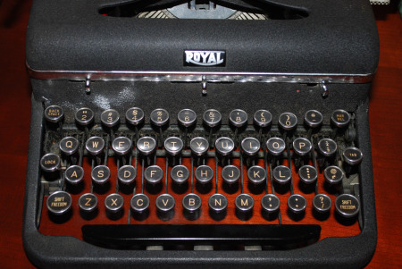 old typewriter
