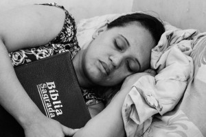 sleeping-woman