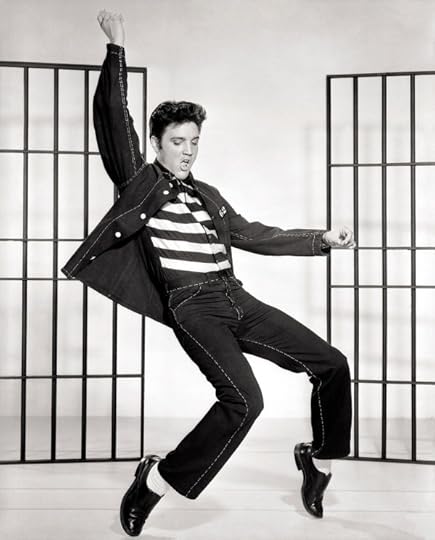 Elvis Presley, Jailhouse Rock. Metro-Goldwyn-Mayer, Inc. Public domain via Wikimedia Commons.