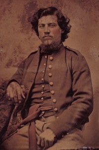 Isaac Chatfield, Union Army, tintype