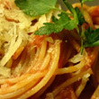Spaghetti z sosem pomidorowym