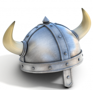 horned helmet