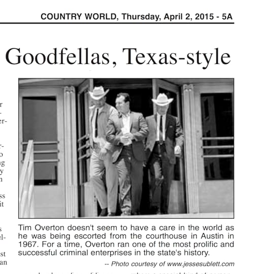 Jesse Sublett, true crime author, Austin musician and author