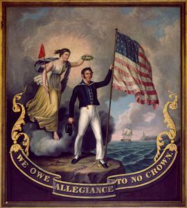 We Owe Allegiance to No Crown, by John Archibald Woodside. c. 1814. Photograph copyright Nicholas S. West. Photography by Erik Arnesen.