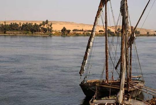 Felucca on River Nile. 