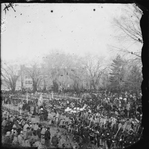 African-American soldiers at Second Inaugural