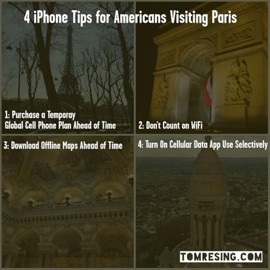 4 iPhone Tips for Americans Visiting Paris