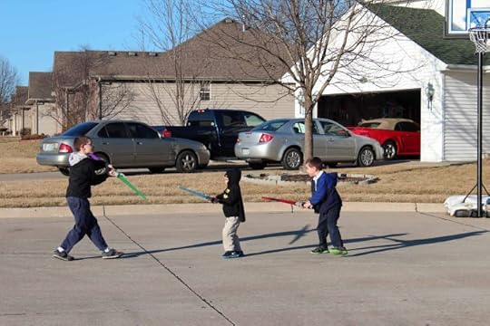 3-way light saber duel