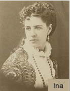 Ina Coolbrith as a young woman