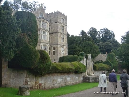 Fountains Abbey entrance in Ripon, North Yorkshire, England