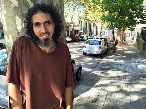 Abu Wa'el Dhiab (aka Jihad Dhiab) photographed for the Washington Post by Joshua Partlow in March 2015, four months after his release from Guantanamo.