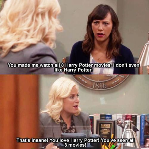 i don't even like harry potter