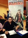 Javier Bahamonde, portadista de Dylan Dog y dibujante de La Senda del Errante.