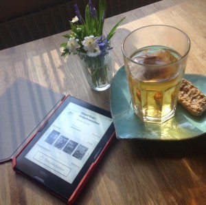 Den här bilden tog jag igår, då sken solen. Idag spöregnar det.