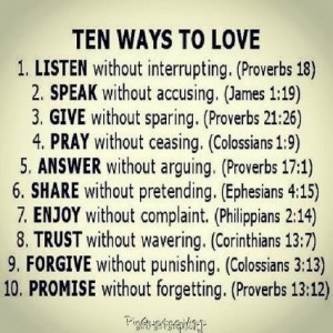 To love