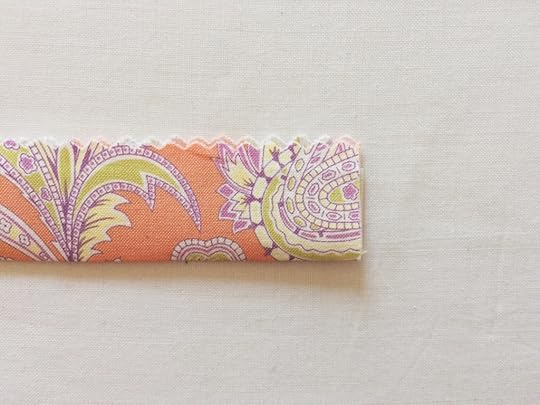 Vilene Sewing Club: Fabric Key Fob Made Peachy 
