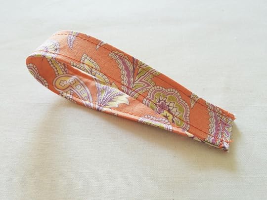 Vilene Sewing Club: Fabric Key Fob Made Peachy 