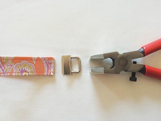 Vilene Sewing Club: Fabric Key Fob Made Peachy 