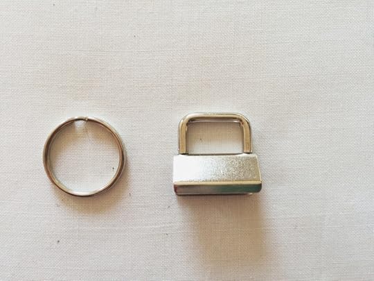 Vilene Sewing Club: Fabric Key Fob Made Peachy 