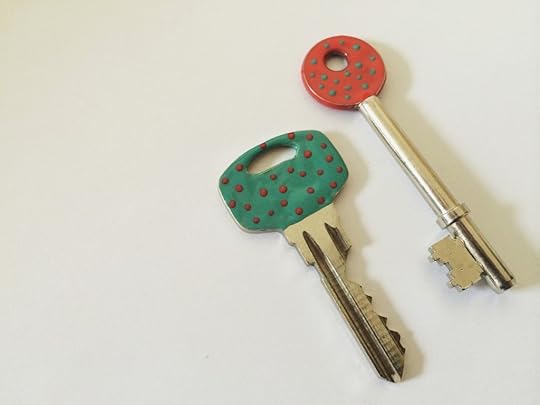 Vilene Sewing Club: Fabric Key Fob Made Peachy 