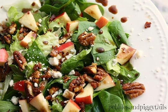 Pinterest: What they did with Springtime Salads Made Peachy 
