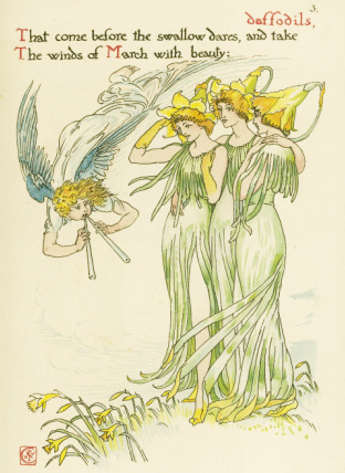 Shakespeare's Garden illustrated by Walter Crane