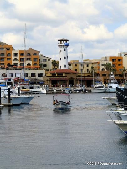 Motoring into the Marina