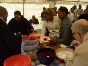 The brunch was prepared by Grace & Hellen Malahlela