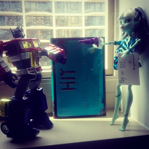 Optimus Prime loves this book and expects you to buy it. OR THE DOLL DIES.