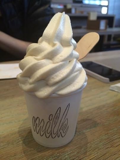 The cereal soft serve gave me a plethora of new ideas for some summer ice cream flavors.