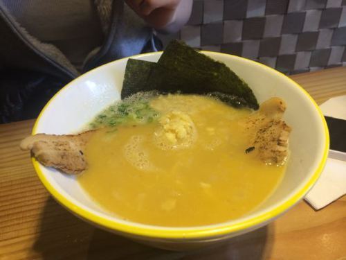 Akemi's excellent chicken ramen at Kinto Ramen.