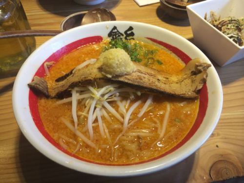 My pork ramen at Kinton Ramen.
