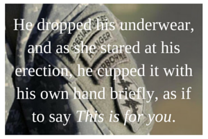 He dropped his underwear
