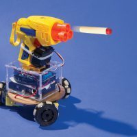 The R/C Kiwibot from Make: issue 40 uses an omniwheel motor system.