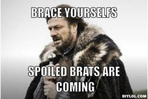 spoiled brats