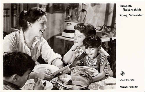 Elisabeth Flickenschildt, Romy Schneider in Scampolo