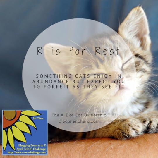 A-Z of Cats: R is for Rest