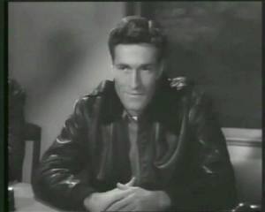 Hugh O'Brian as Harry Chamberlain in Rocketship X-M